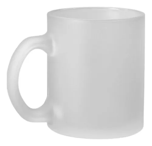 Taza Vidrio Esmerilado