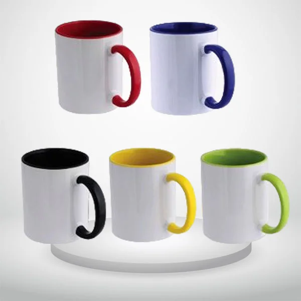 Taza Interior y asa color