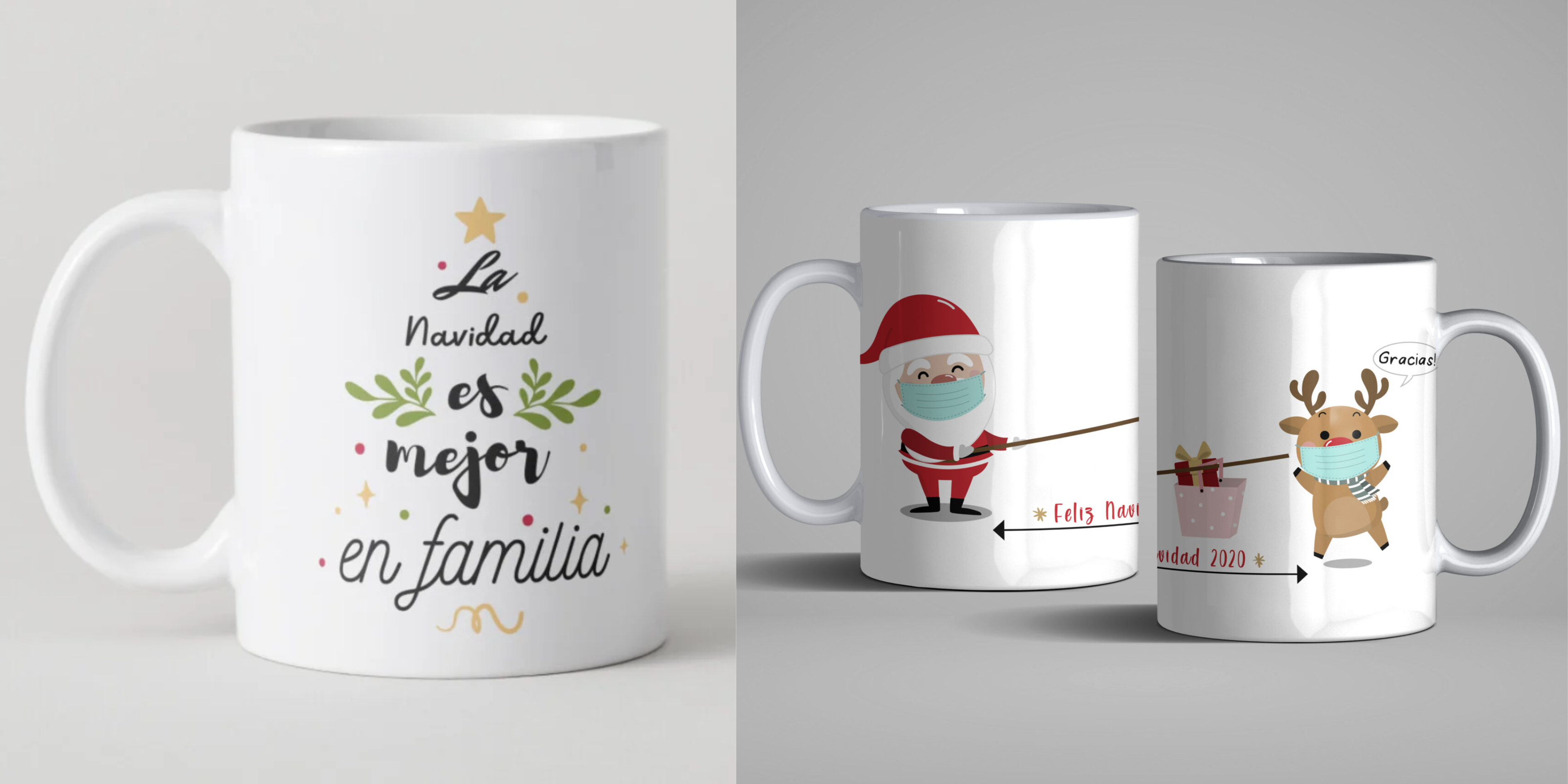 TAZAS NAVIDEÑAS